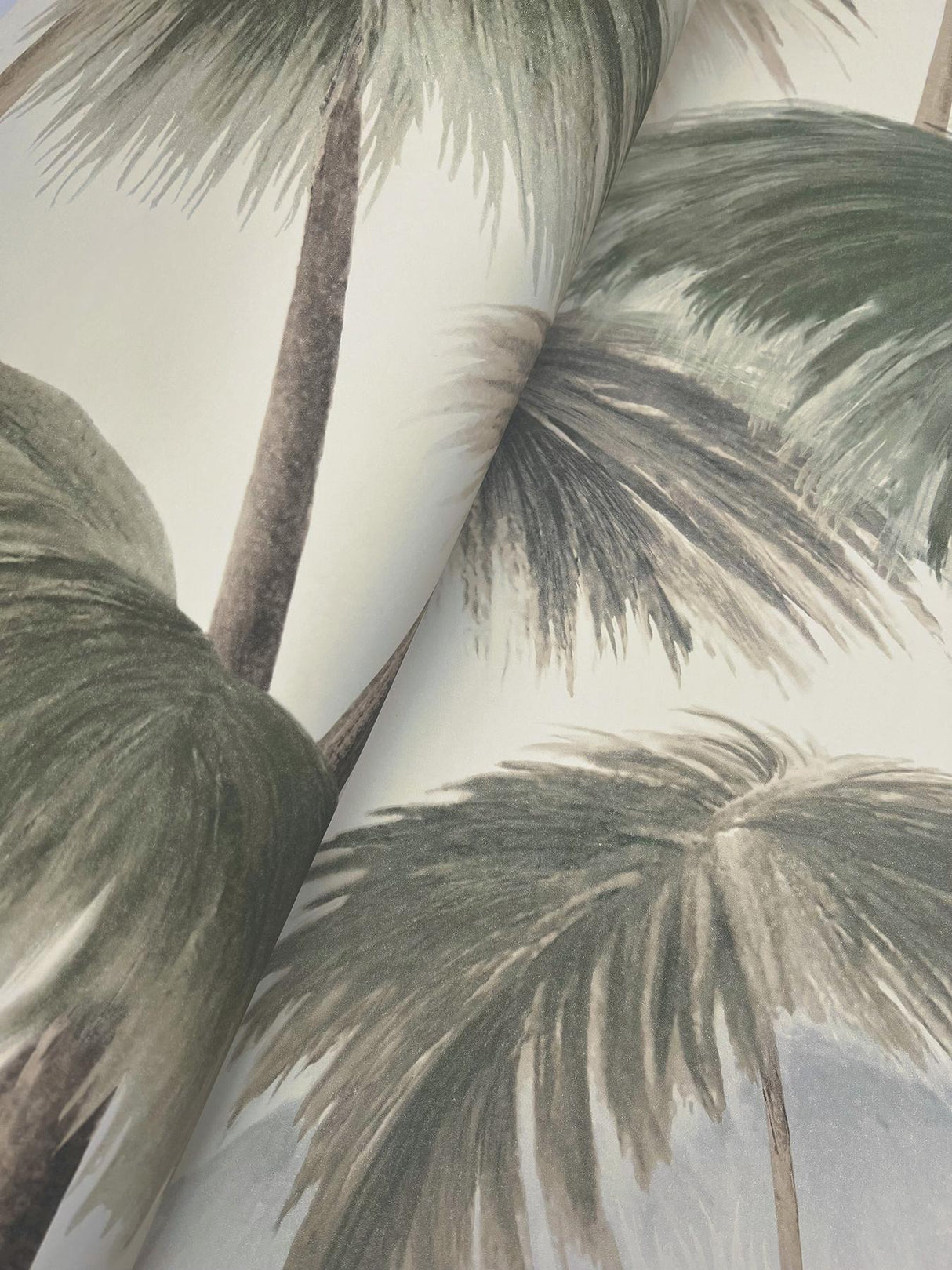 Lemieux et Cie Plein Air Palms Vintage Beige Wallpaper
