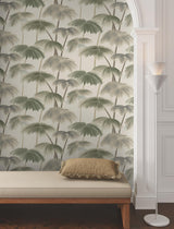 Lemieux et Cie Plein Air Palms Vintage Beige Wallpaper