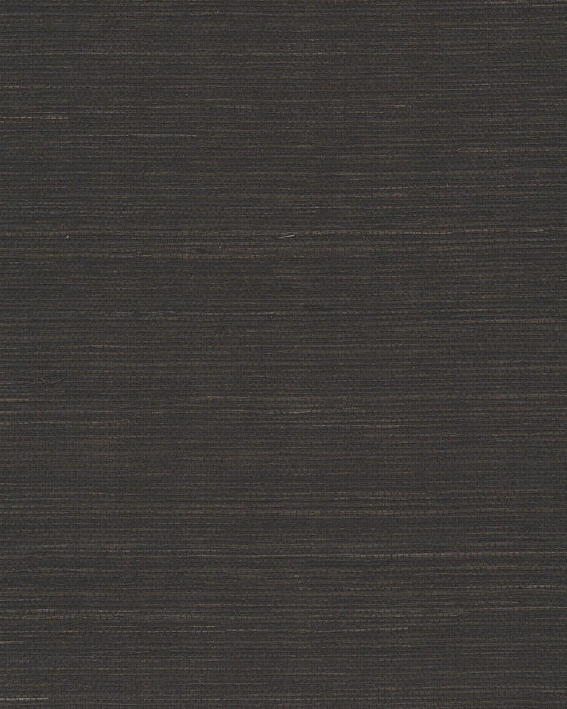 Ronald Redding Maguey Sisal Black Black Wallpaper