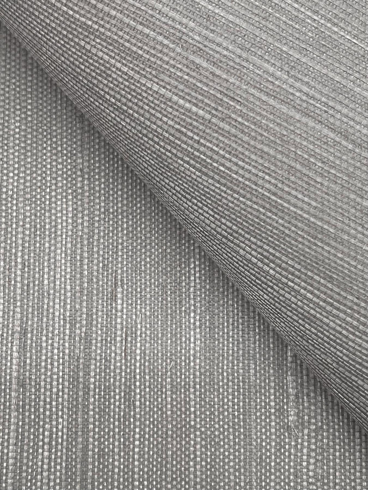 Ronald Redding Maguey Sisal Grey Grey Wallpaper