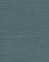 Ronald Redding Maguey Sisal Dark Teal Blue Wallpaper