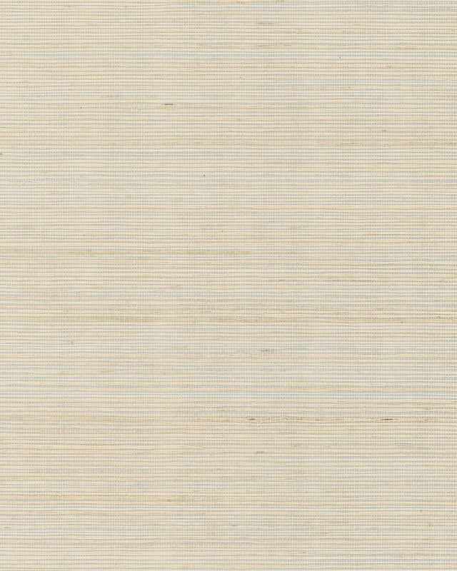 Ronald Redding Maguey Sisal Silver Silver Wallpaper