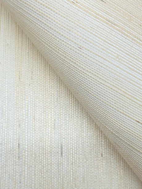 Ronald Redding Maguey Sisal Cream Cream Wallpaper