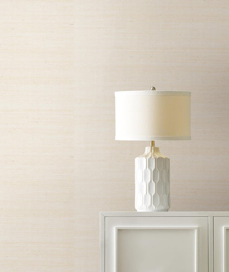 Ronald Redding Maguey Sisal Cream Cream Wallpaper