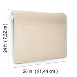 Ronald Redding Maguey Sisal Wheat Beige Wallpaper