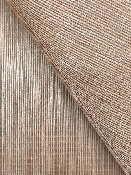 Ronald Redding Maguey Sisal Fawn Brown Wallpaper