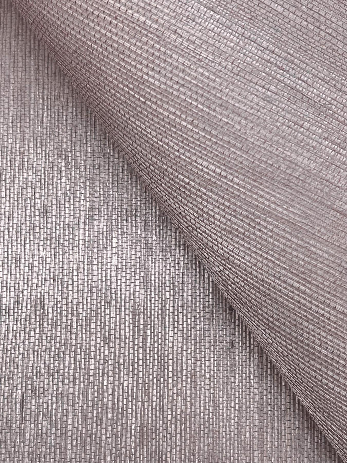 Ronald Redding Maguey Sisal Mauve Purple Wallpaper