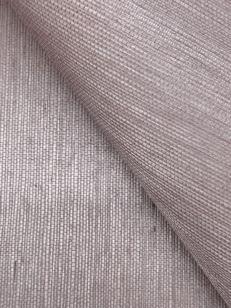 Ronald Redding Maguey Sisal Mauve Purple Wallpaper