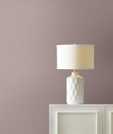 Ronald Redding Maguey Sisal Mauve Purple Wallpaper