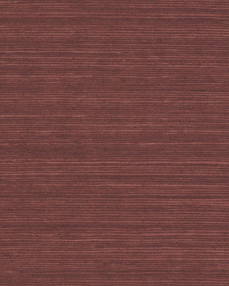 Ronald Redding Maguey Sisal Mulberry Red Wallpaper