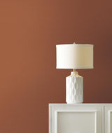 Ronald Redding Maguey Sisal Ginger Orange Wallpaper