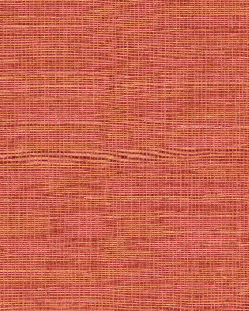 Ronald Redding Maguey Sisal Rhubarb Orange Wallpaper