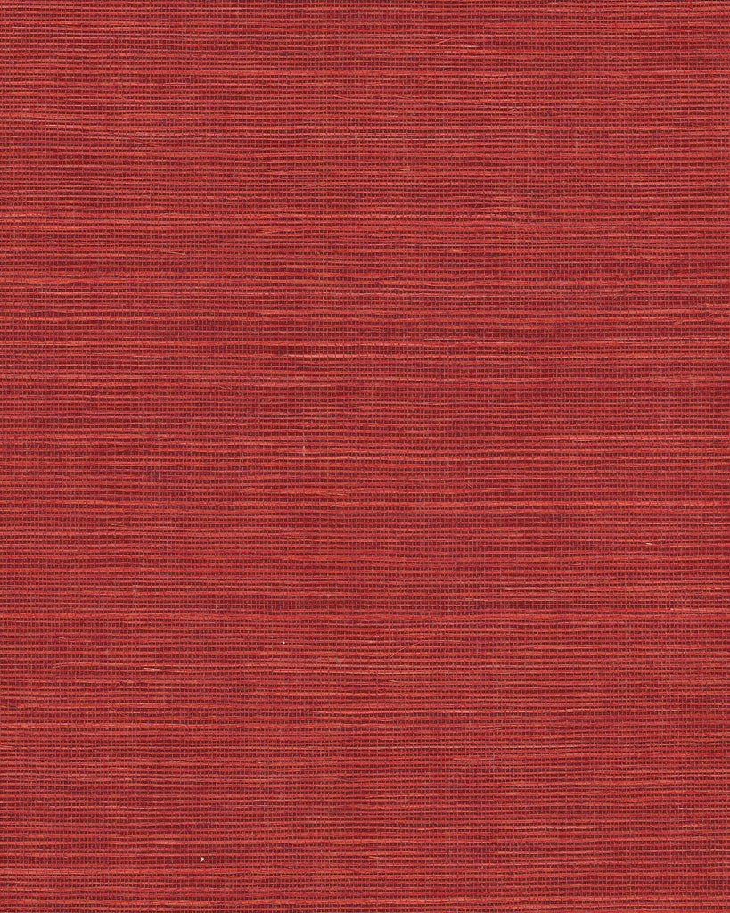 Ronald Redding Maguey Sisal Tomato Red Wallpaper