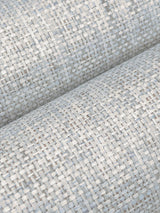 Ronald Redding Edo Paperweave Sky Blue Wallpaper