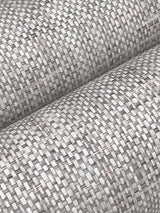 Ronald Redding Edo Paperweave Charcoal Grey Wallpaper