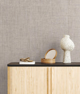 Ronald Redding Tailored Weave Grey Grey Wallpaper