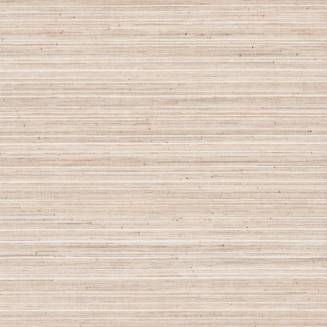 Ronald Redding Marled Abaca White White Wallpaper