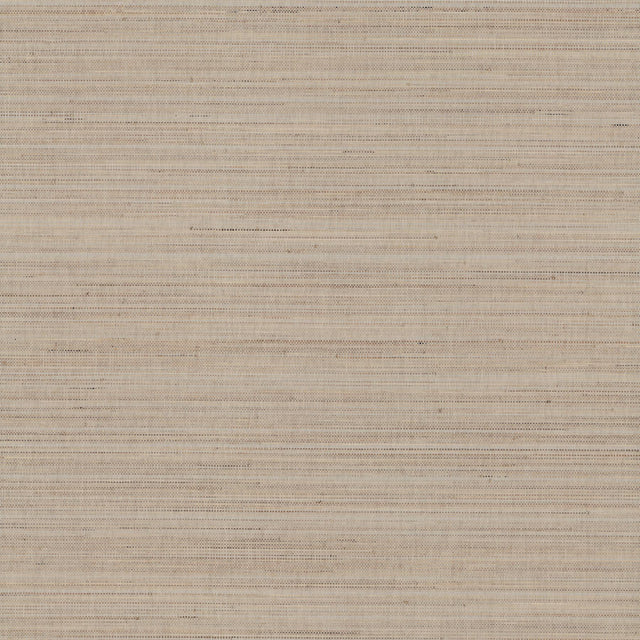 Ronald Redding Marled Abaca Taupe Brown Wallpaper