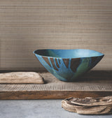 Ronald Redding Marled Abaca Taupe Brown Wallpaper