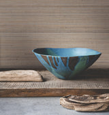 Ronald Redding Marled Abaca Grey Grey Wallpaper