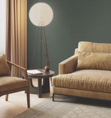 Ronald Redding Horizon Paperweave Green Green Wallpaper