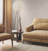 Ronald Redding Horizon Paperweave Warm Neutral Beige Wallpaper