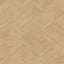 Ronald Redding Interlocking Wood Oak Beige Wallpaper