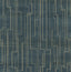 Ronald Redding Inlay Line Peacock Blue Wallpaper