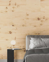 Ronald Redding Burlwood Natural Beige Wallpaper