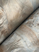 Ronald Redding Burlwood Smoke Grey Wallpaper
