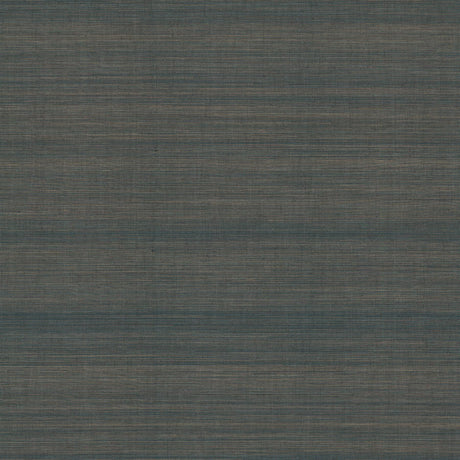 Ronald Redding Modern Abaca Peacock Blue Wallpaper