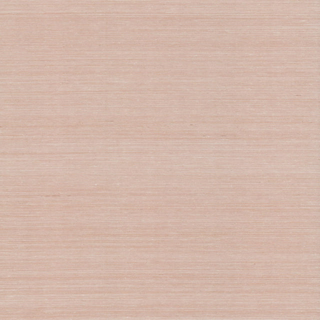 Ronald Redding Delicate Abaca Brick Red Wallpaper