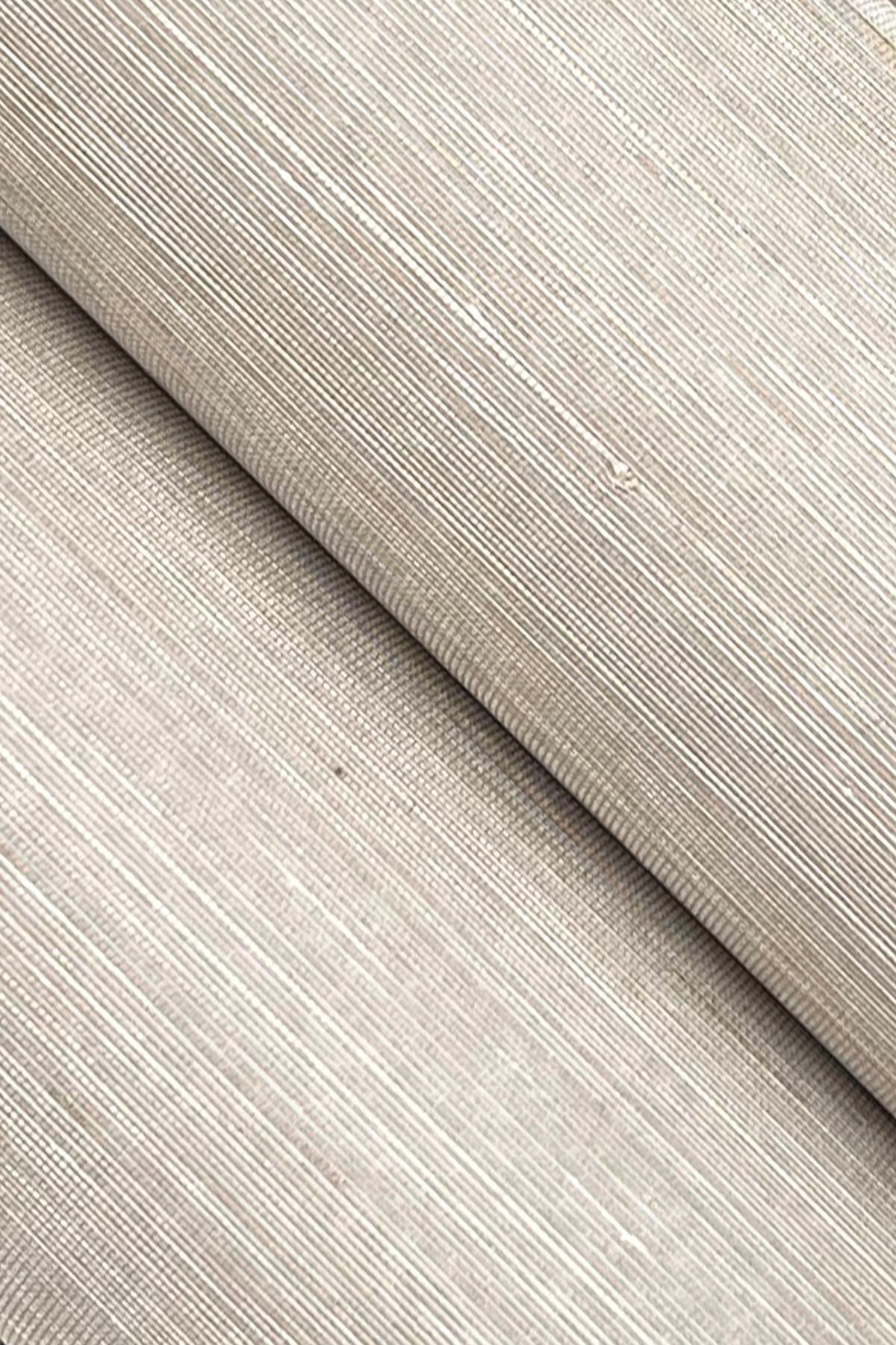 Ronald Redding Delicate Abaca Sand Beige Wallpaper