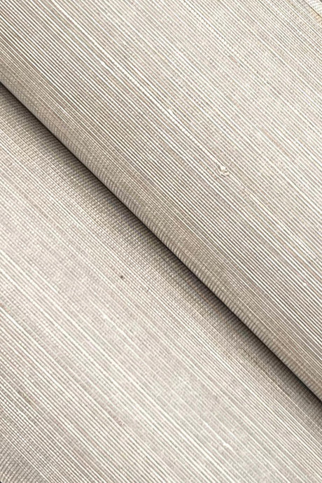 Ronald Redding Delicate Abaca Sand Beige Wallpaper