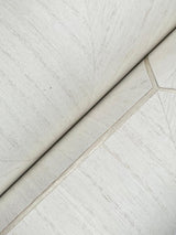 Ronald Redding Hexagram Wood Veneer Ivory Ivory Wallpaper
