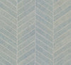 Ronald Redding Designs Atelier Herringbone Grey Wallpaper