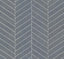 Ronald Redding Atelier Herringbone Steel Blue Blue Wallpaper
