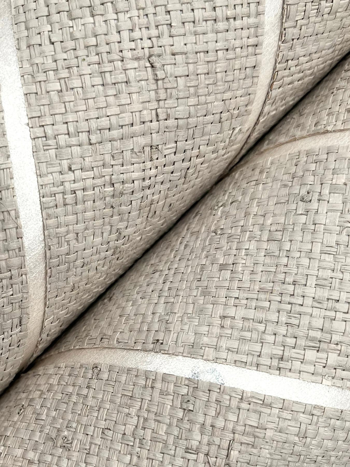 Ronald Redding Atelier Herringbone Linen Brown Wallpaper