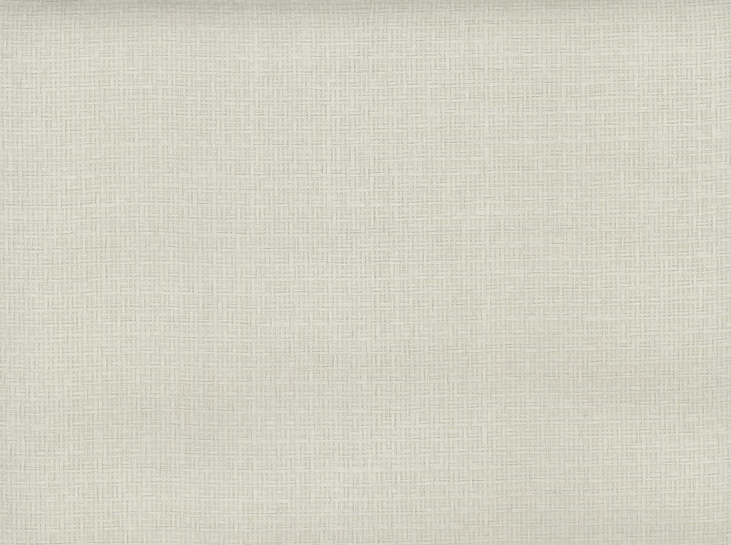 Ronald Redding Tatami Weave Pale Grey Grey Wallpaper