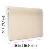 York Wallcoverings Purl One Sand Beige Wallpaper