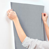 York Wallcoverings Purl One Denim Blue Wallpaper