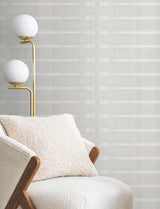 York Wallcoverings Resound Greystone Grey Wallpaper