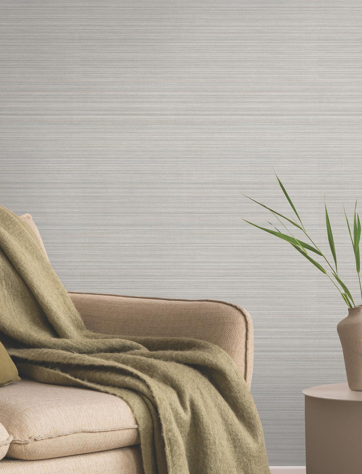 York Wallcoverings Allineate Driftwood Blue Wallpaper
