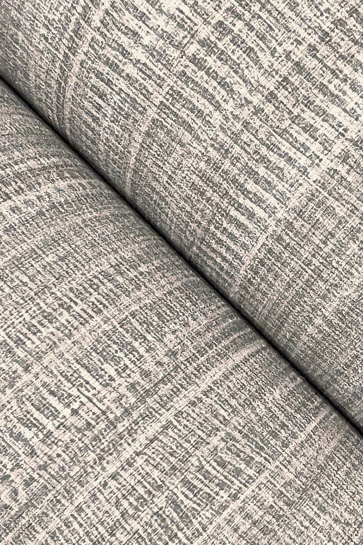 York Wallcoverings Allineate Haze Brown Wallpaper