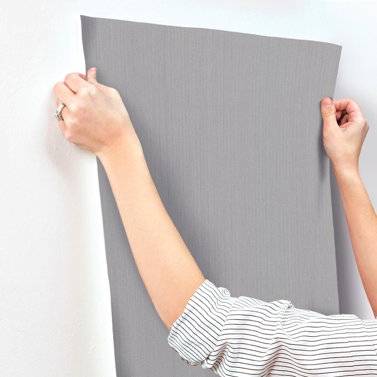 York Wallcoverings Camden Greige Grey Wallpaper