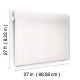 York Wallcoverings Stratford Cotton White Wallpaper