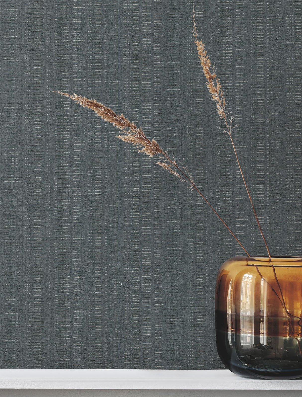 York Wallcoverings Stratford Denim Blue Wallpaper