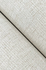 York Wallcoverings Hardy Linen Featherstone Off-White Wallpaper