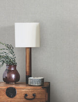 York Wallcoverings Hardy Linen Dusk Blue Wallpaper
