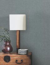 York Wallcoverings Hardy Linen Juniper Green Wallpaper